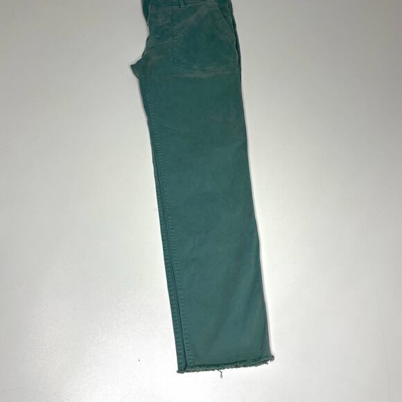 Nili Lotan 111/88 80NL Tomboy Straight Leg Sage Green Pants 4 - Picture 2 of 11